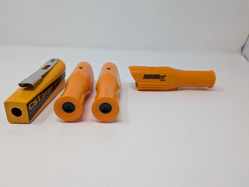 CST/berger Sight Surface Level + 3 Johnson Pocket Sight Levels Survey Lot - Picture 5 of 6